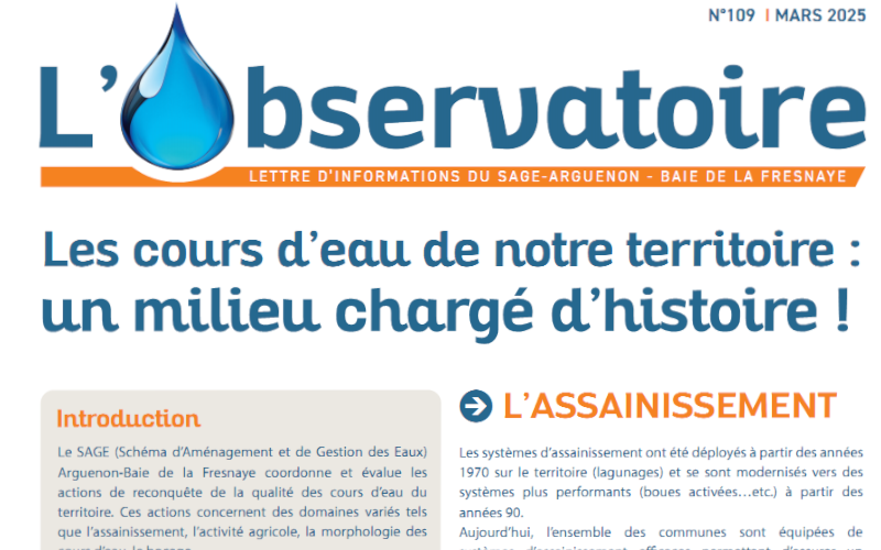 L’eau’bservatoire Mars 2025