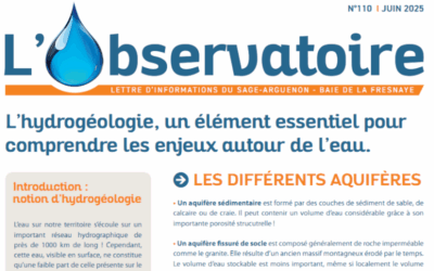 L’eau’bservatoire Juin 2025