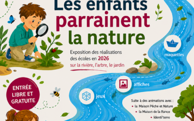 Exposition « les enfants parrainent la nature » du 29/06/2026 au 28/08/2026 à la Maison Pêche et Nature de Jugon les Lacs